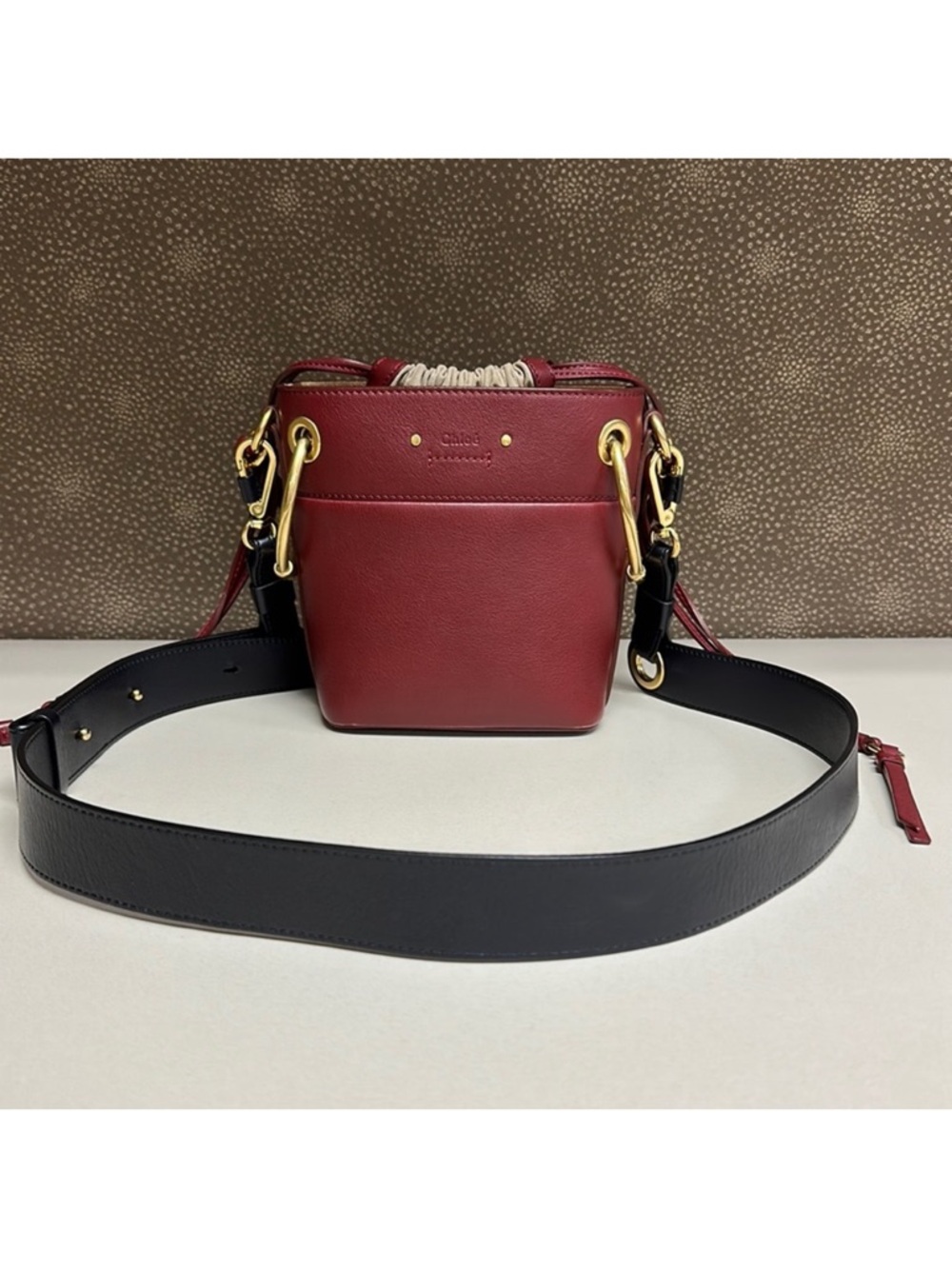 ‼️Authentic Chloe Roy leather Bucket Bag